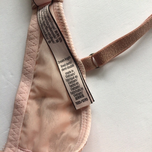VICTORIAS SECRET DREAM ANGELS DEMI BRA SIZE 32D - Picture 9 of 15